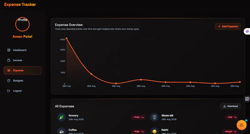 Expense Tracker screenshot 3