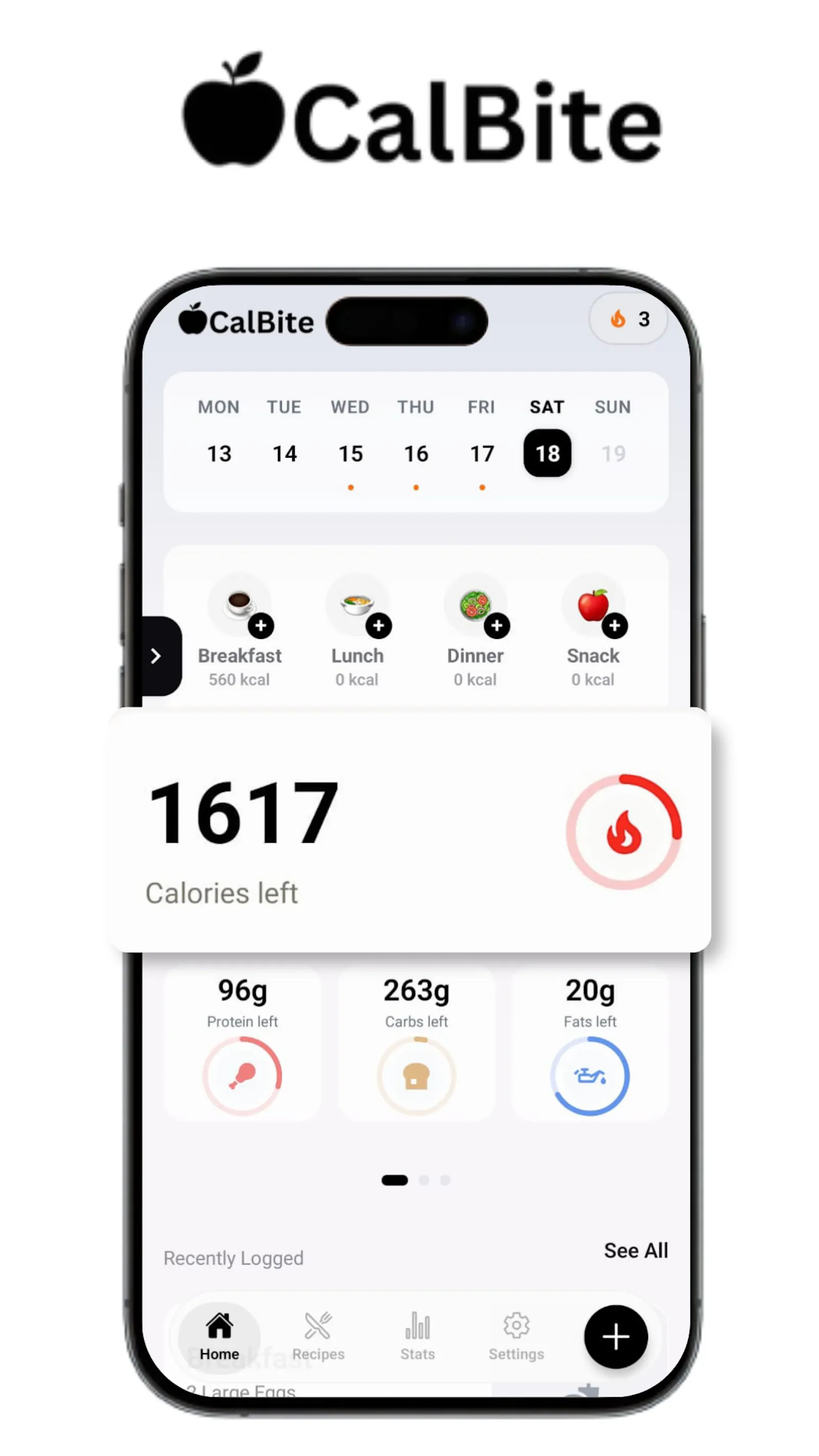 CalBite screenshot 1