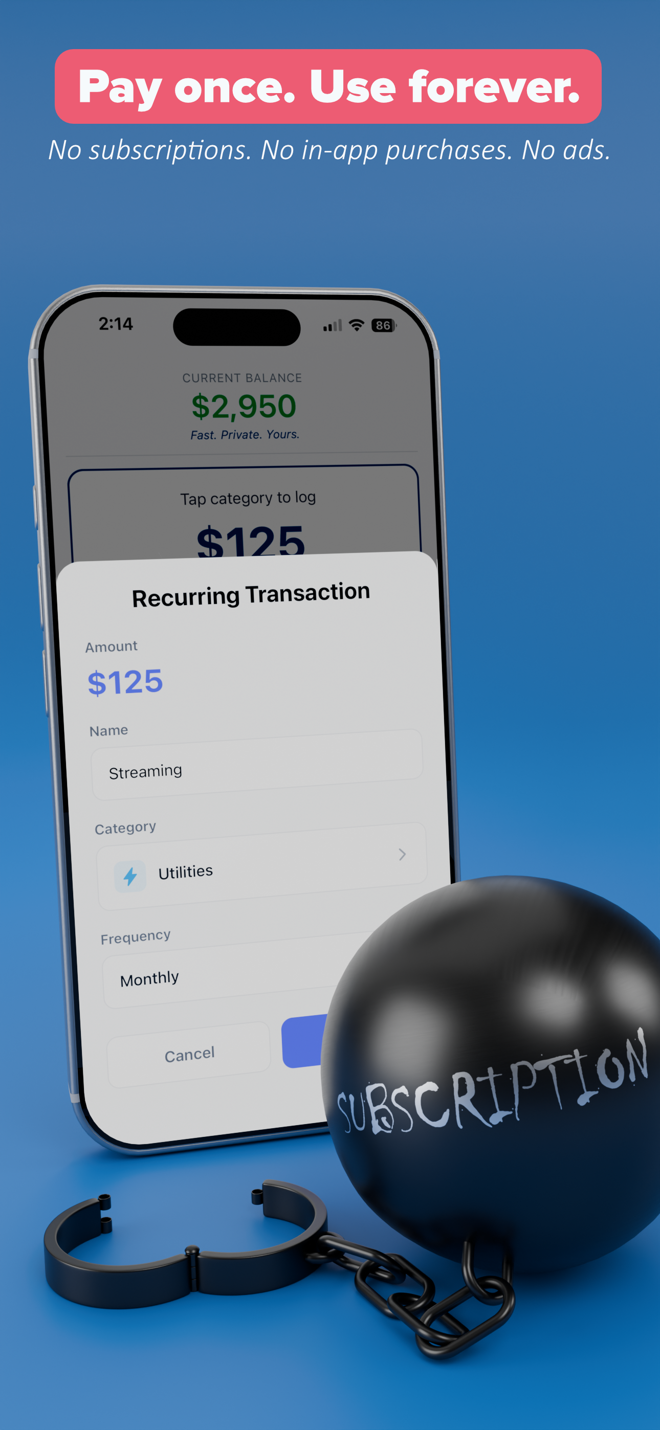 LoboTracker - Expense tracking app gallery image