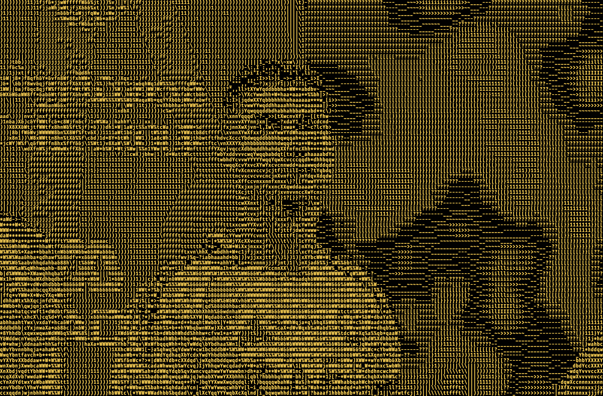 ASCIIfy gallery image