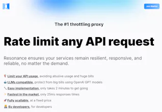 Resonance - API rate limiter gallery image