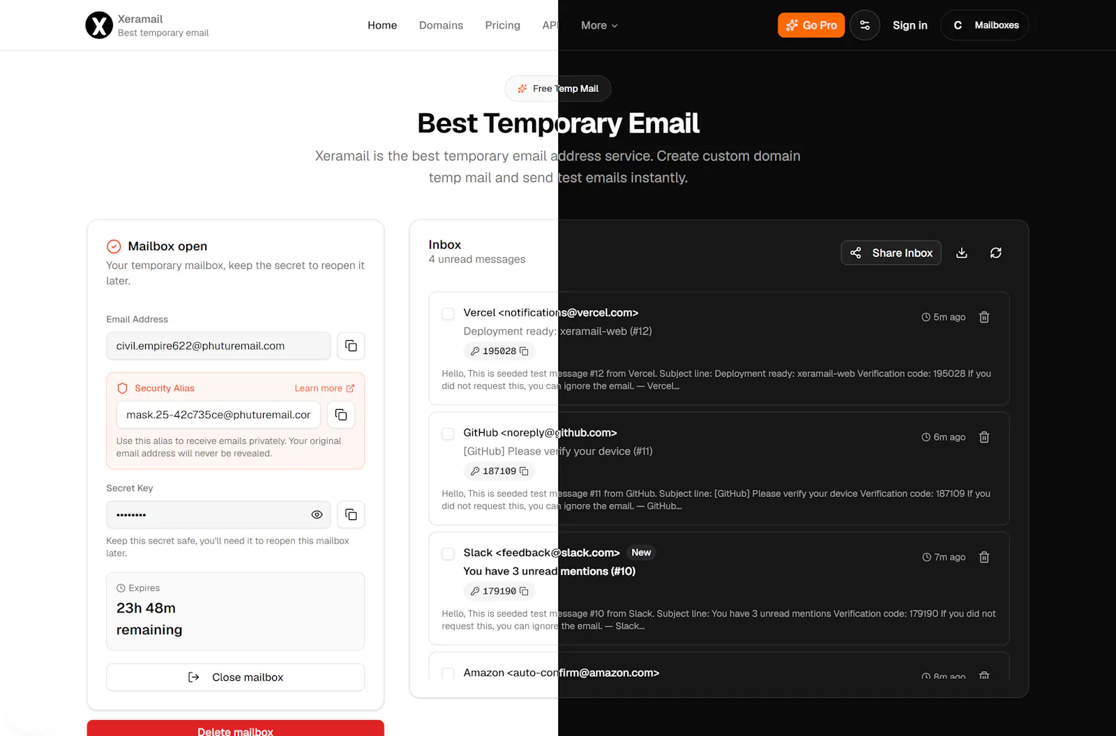Xeramail screenshot 3