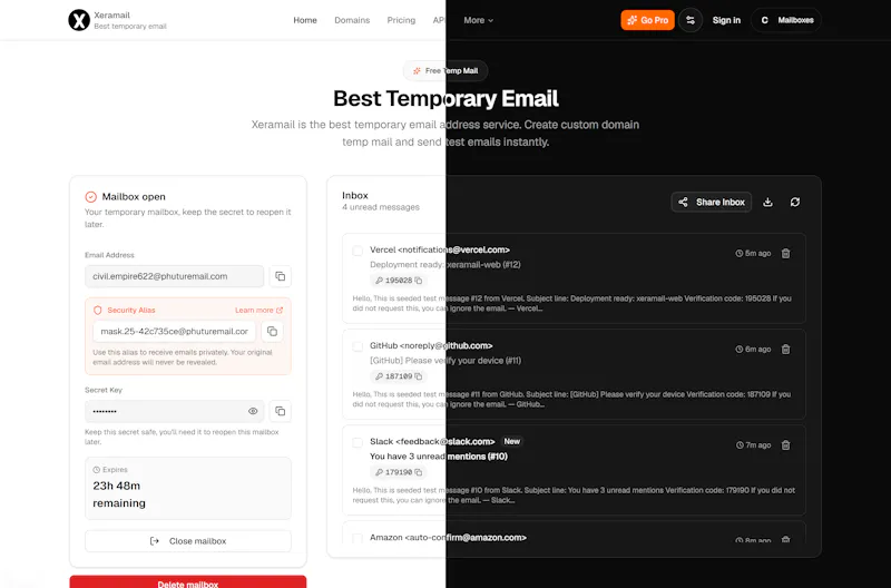 Xeramail screenshot 3