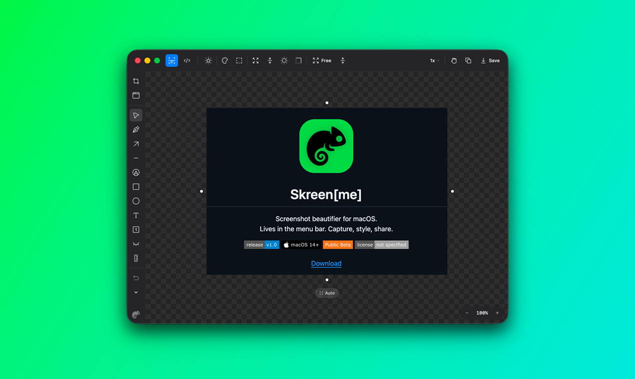 Screen[me] - MacOS - Main product screenshot demonstrating key features and user interface