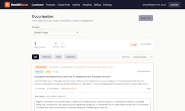 Reddit Radar gallery image