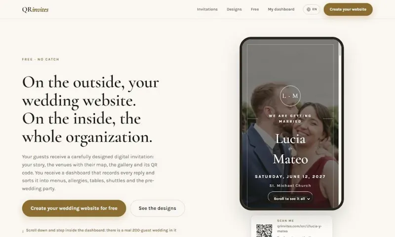 QRinvites screenshot 3