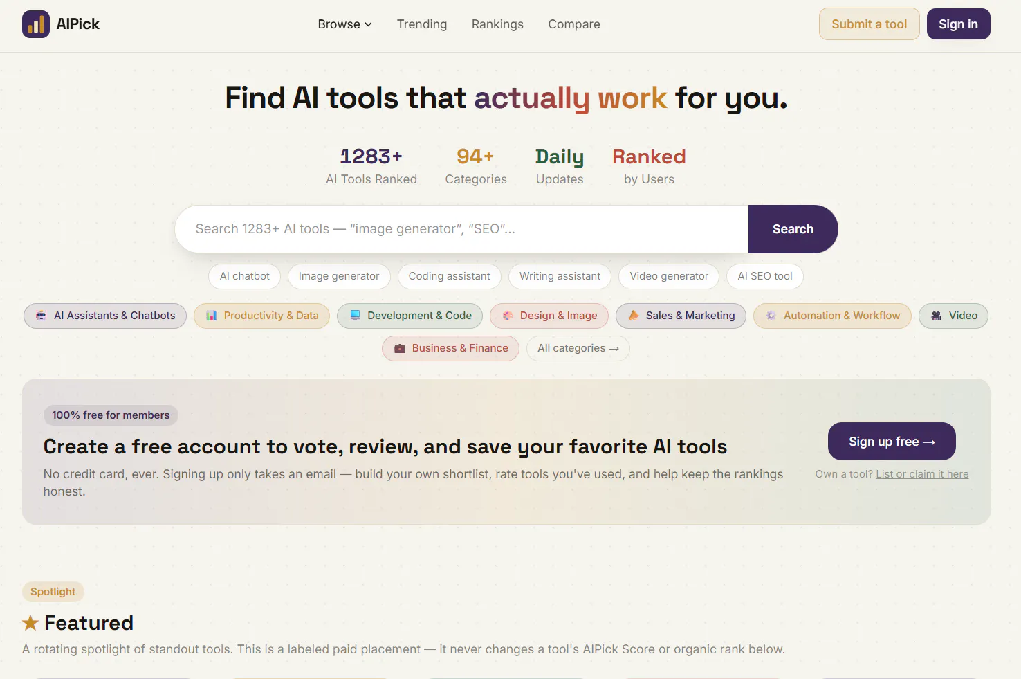 AIPick gallery image