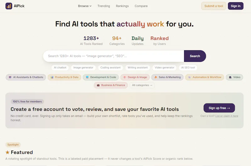 AIPick screenshot 2