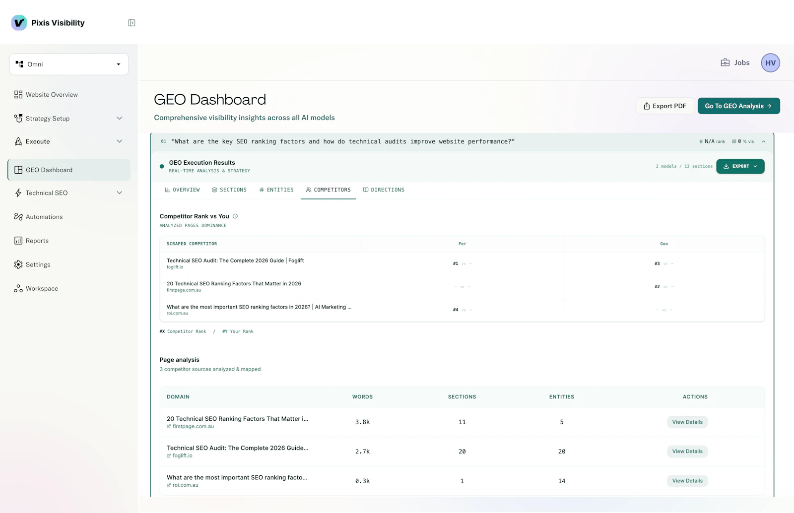 Visibility screenshot 3