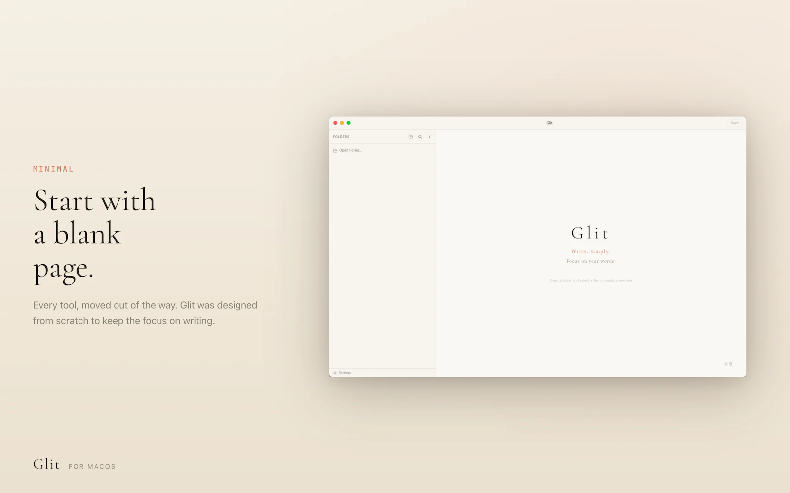 Glit – Web Novel Writing Editor screenshot 1