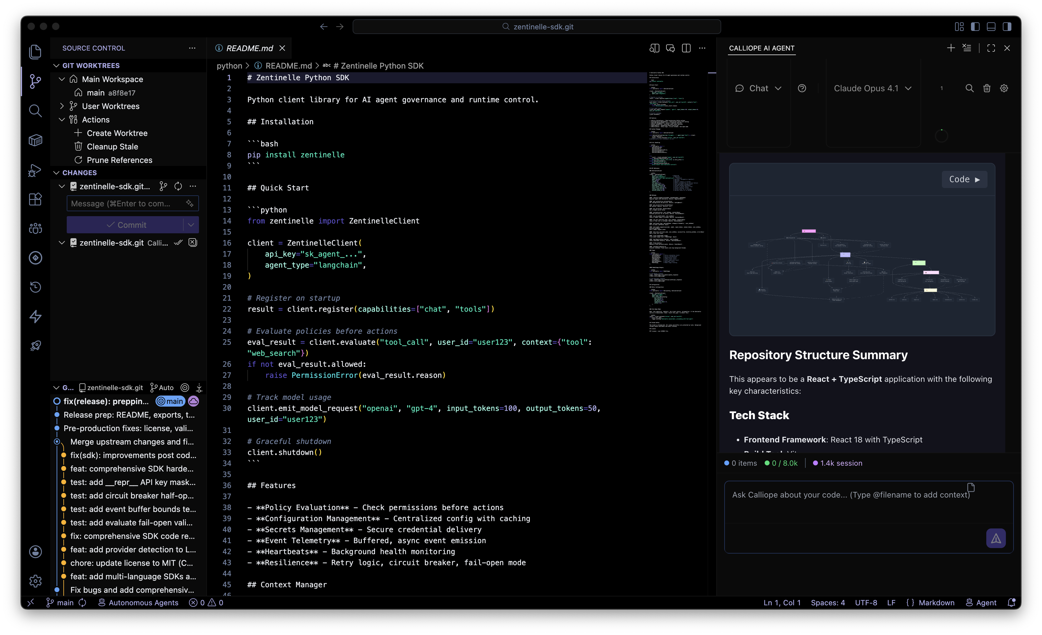 Calliope AI Desktop Tools - Screenshot 5 showing product features and functionality