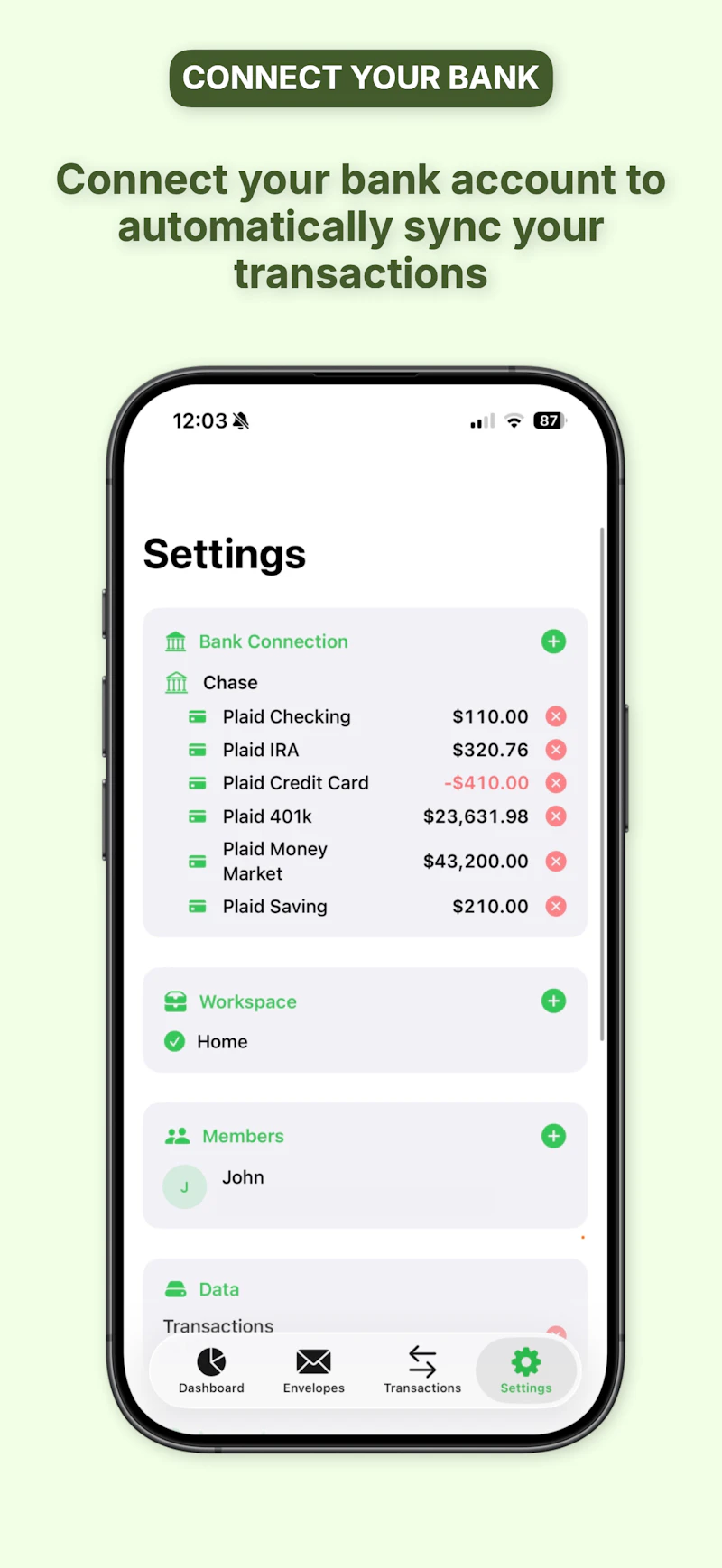 Our Envelope Budget screenshot 10
