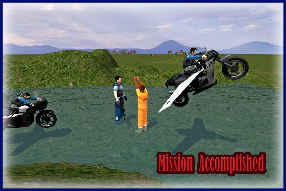 Flying Police Bike Simulator gallery image
