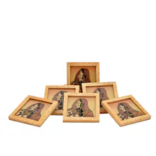 Wooden Tea Coaster Set gallery image
