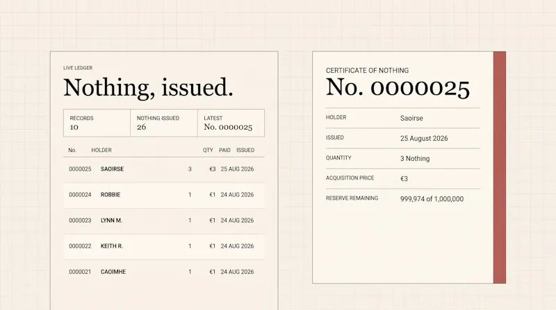 NOTHING. screenshot 11