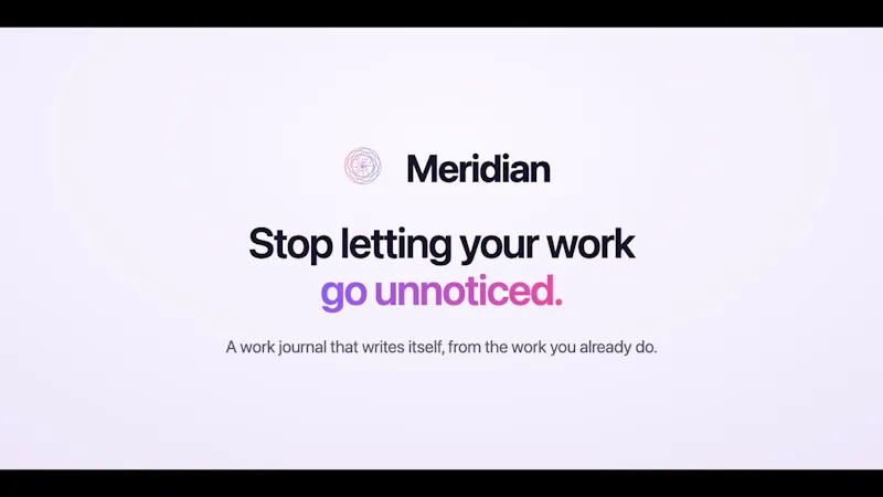 Meridian screenshot 1 (video preview)