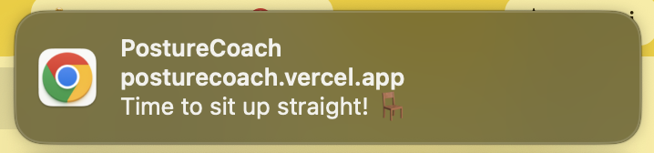 PostureCoach - Screenshot 4 showing product features and functionality
