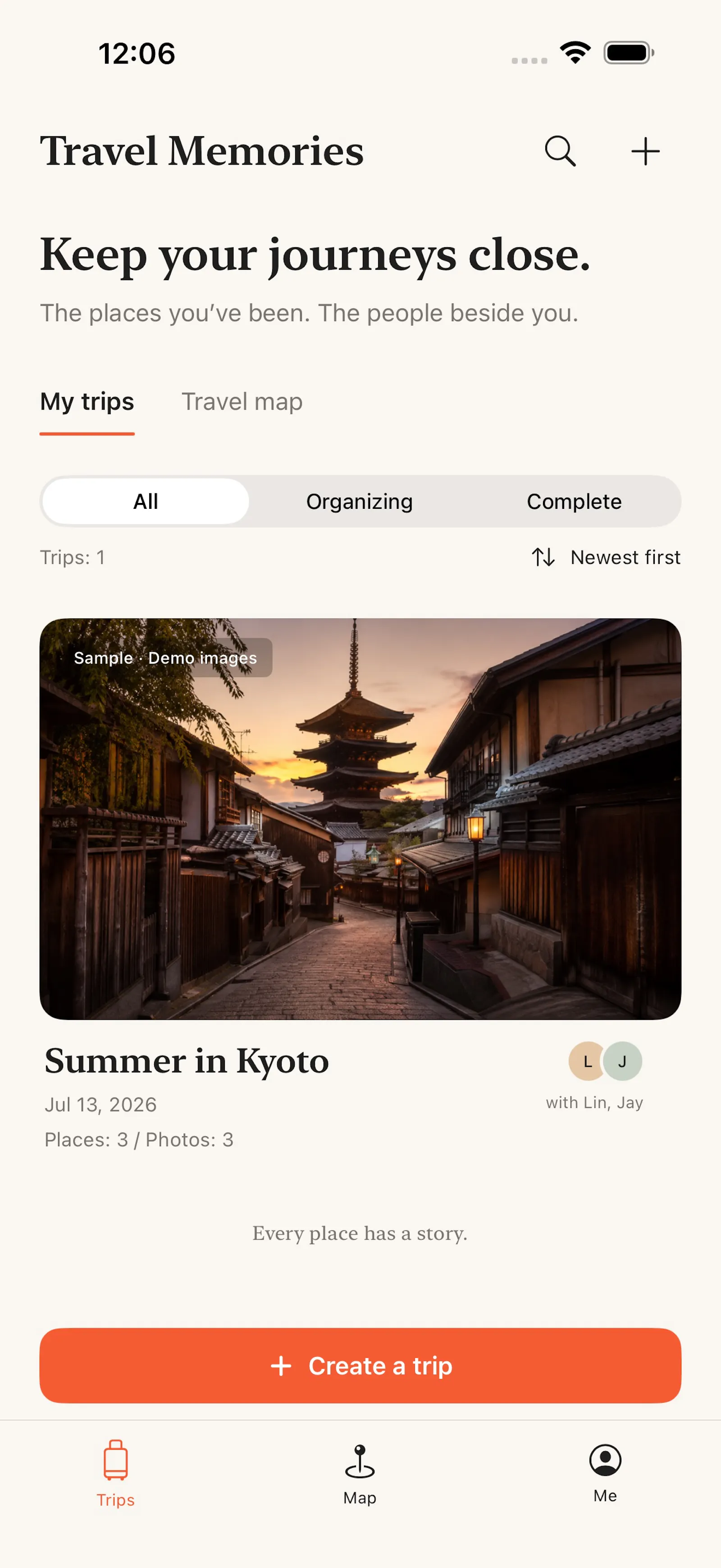All Travel Memories: Journal screenshot 2