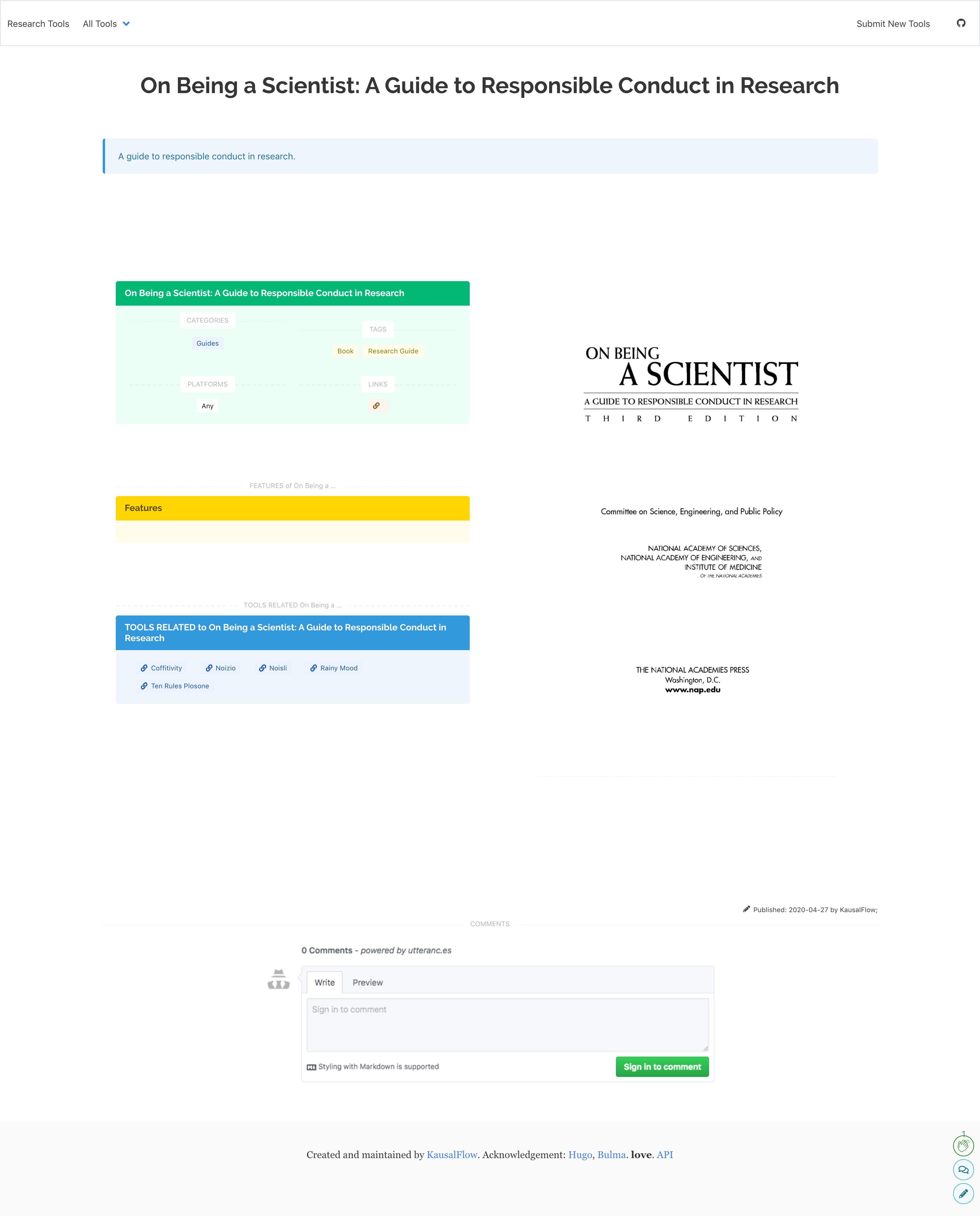 Research Tools gallery image