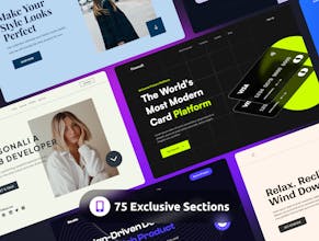Landing Page UI Kit gallery image