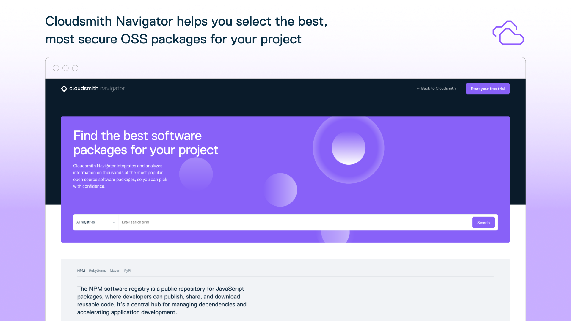 Cloudsmith Navigator media 2