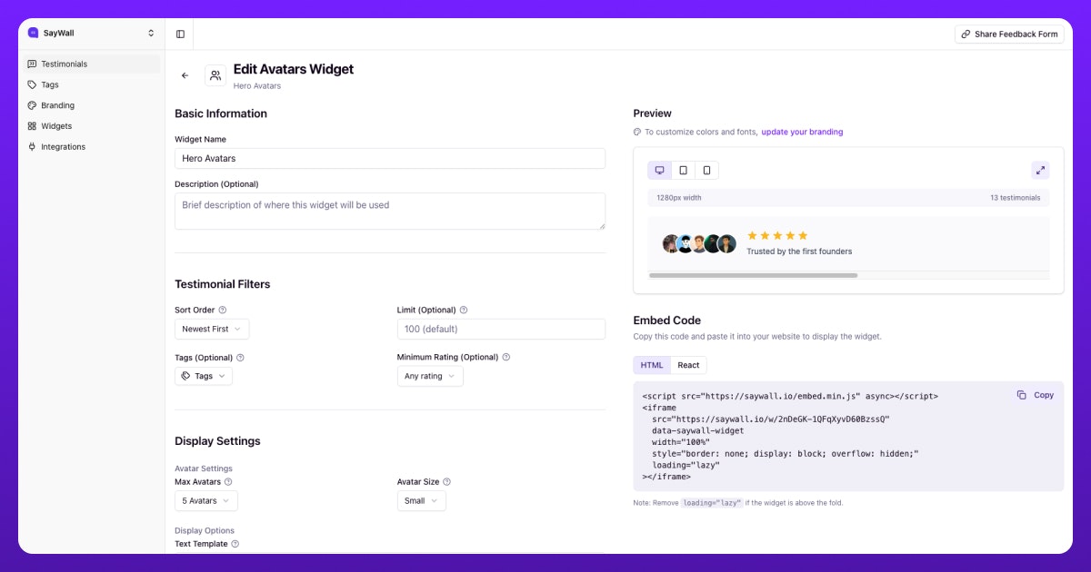 SayWall gallery image