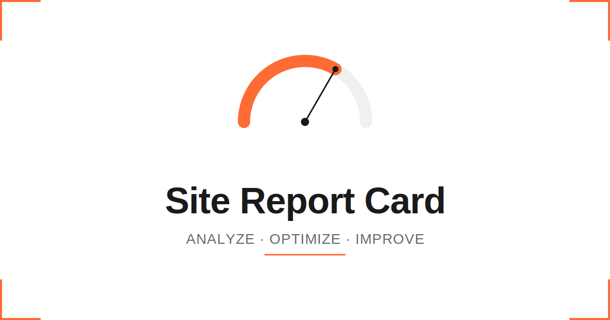 Site Report Card gallery image