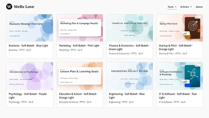 5,000+ Free Presentation Templates screenshot 1