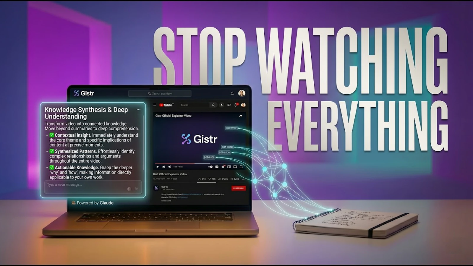 Gistr screenshot 1 (video preview)
