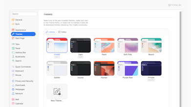 Vivaldi 7.0 gallery image