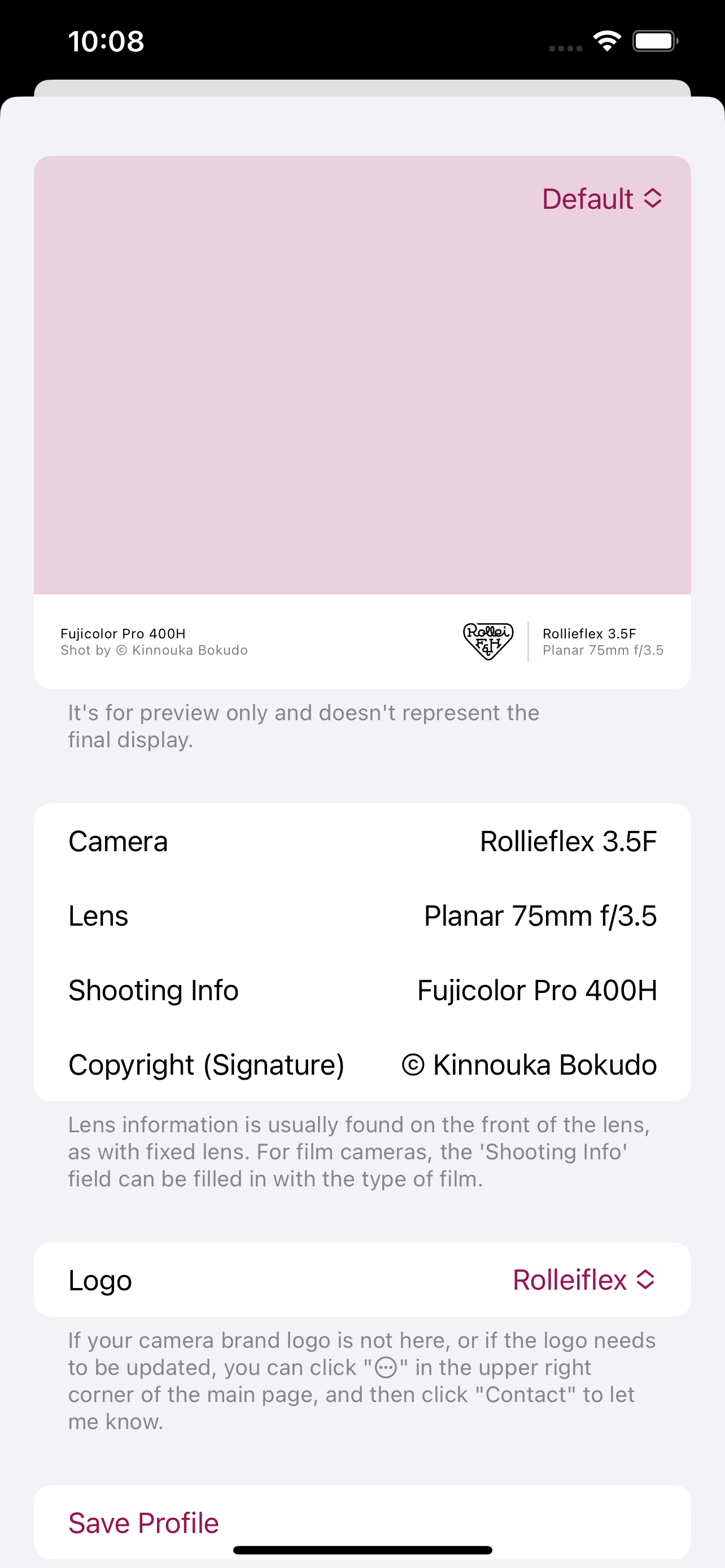 Cameramark media 3