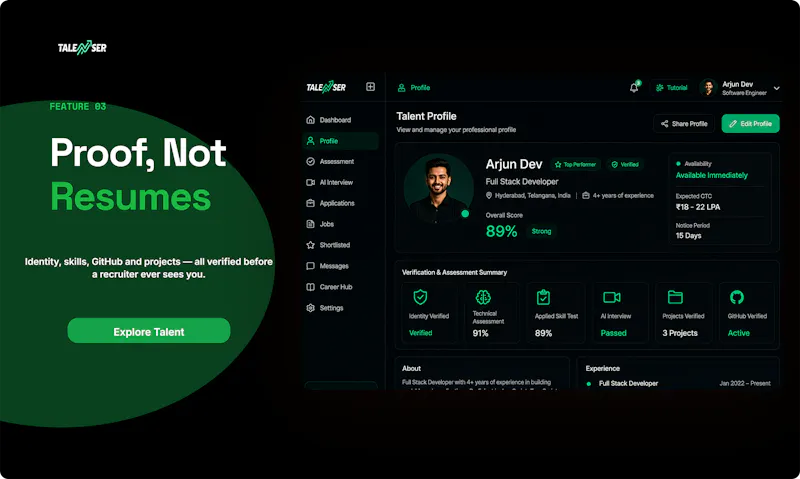Talenser screenshot 6