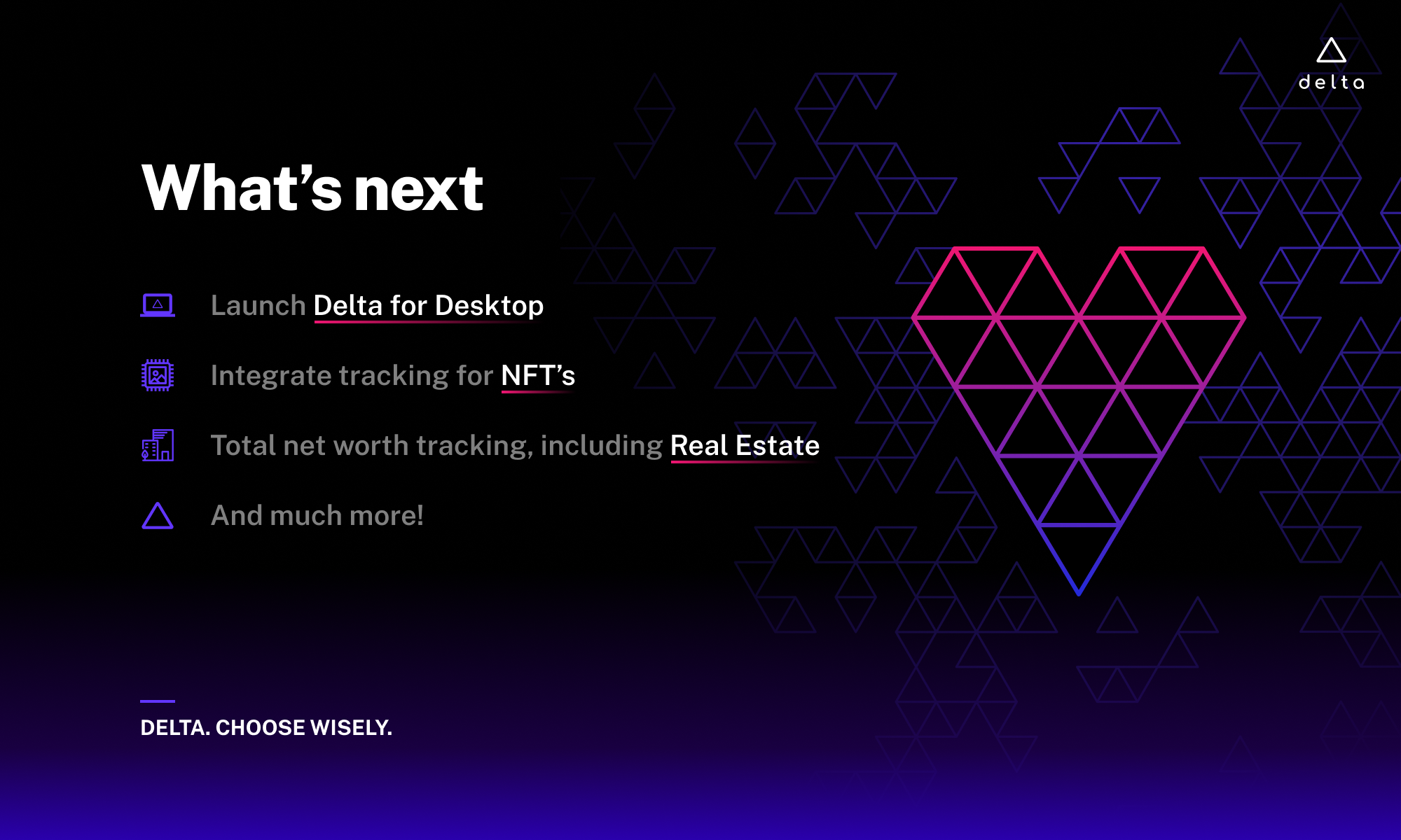 Delta 3.0: The best cryptocurrency tracker with an improved design. |  Product Hunt