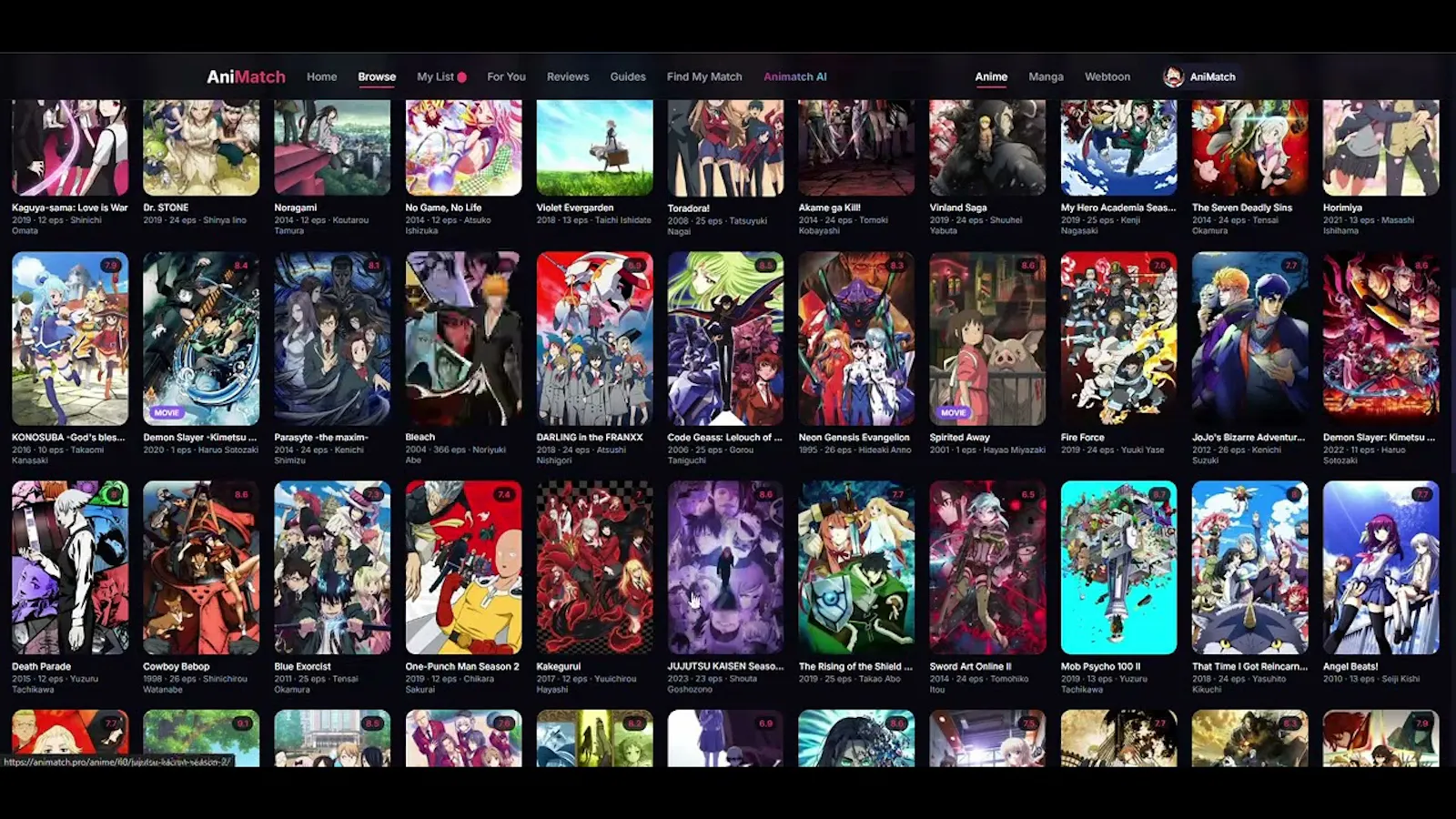AniMatch  screenshot 1 (video preview)