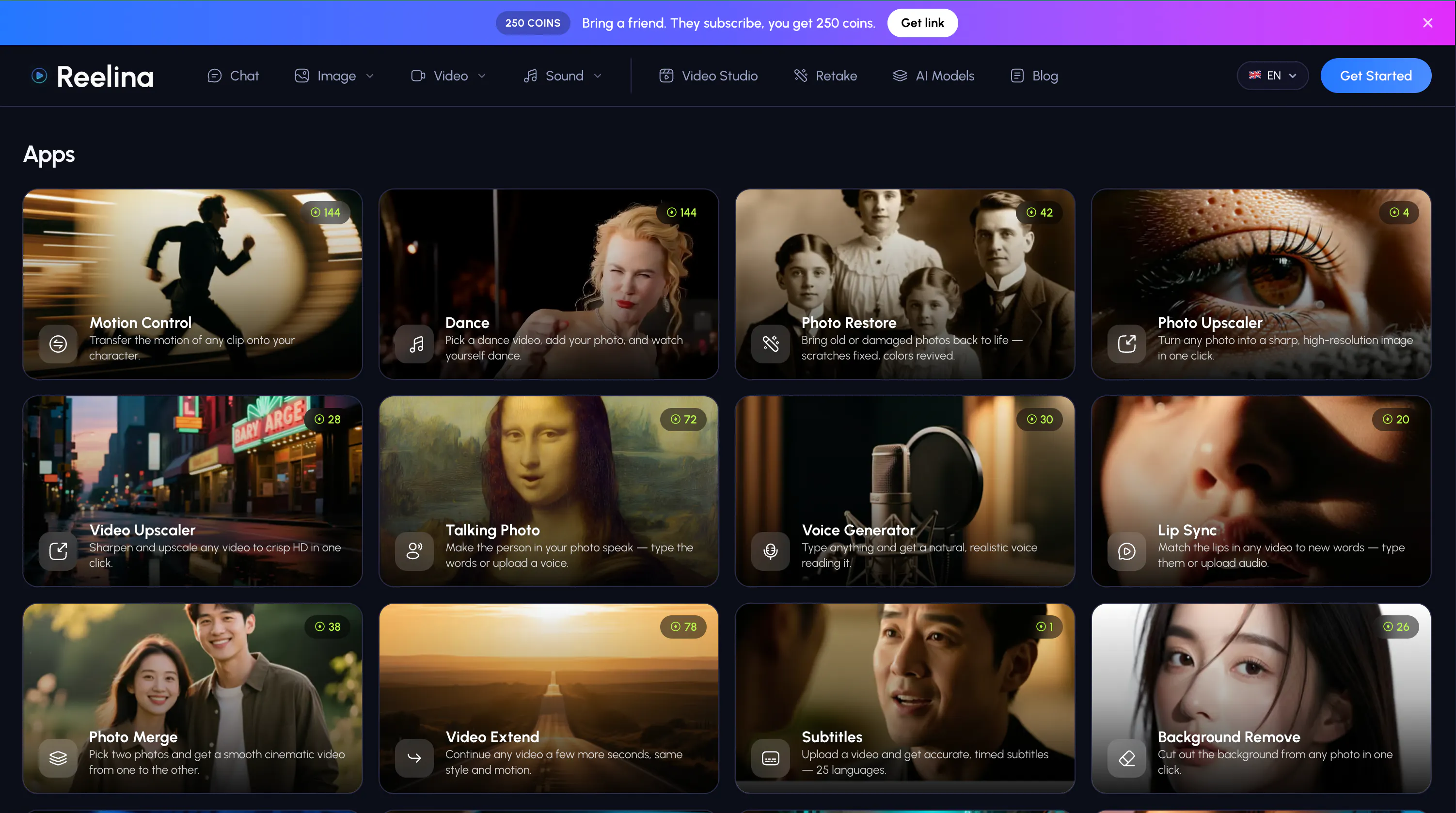 Reelina AI gallery image
