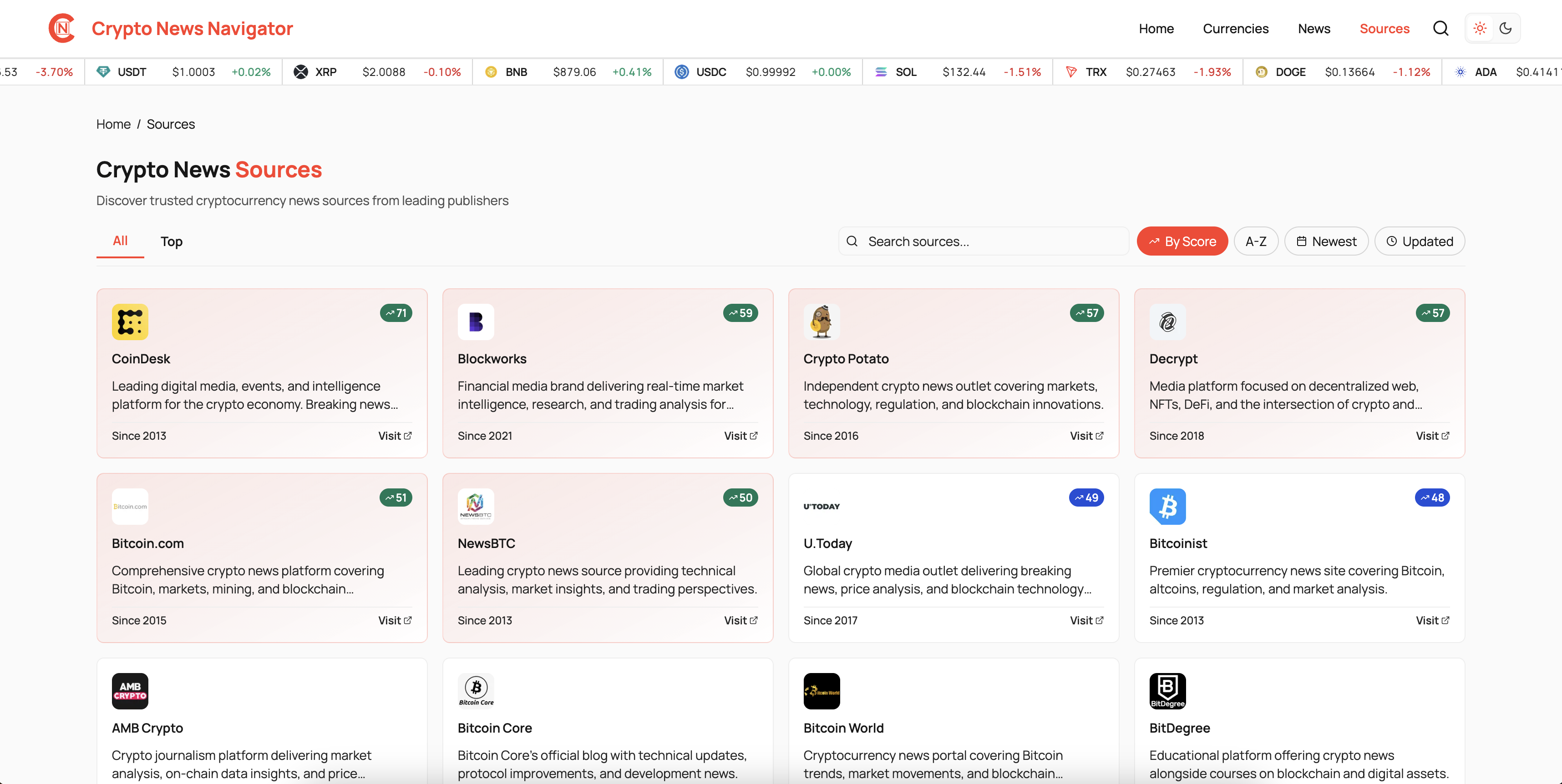 Crypto News Navigator gallery image