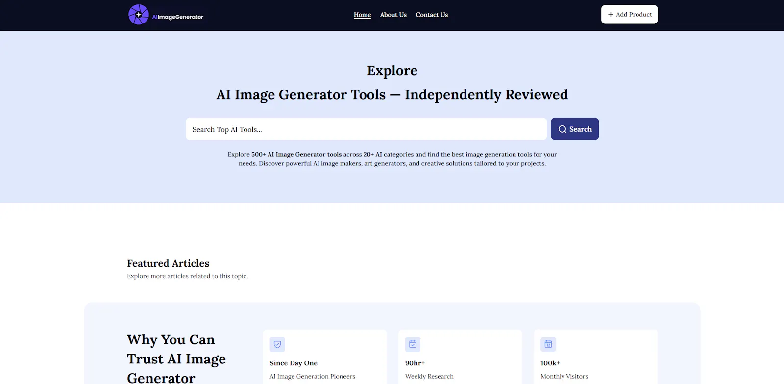 aiimagegenerator.io screenshot 1