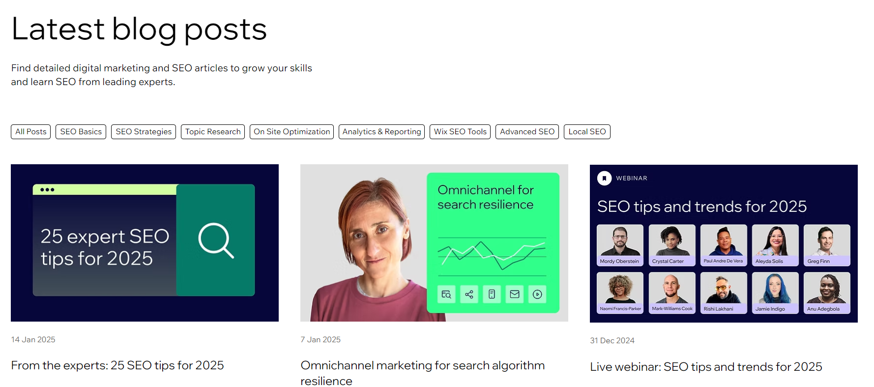 Wix Studio - Wix Seo Hub медиа 4