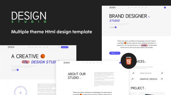 Studio: Digital Agency Website Template media 1