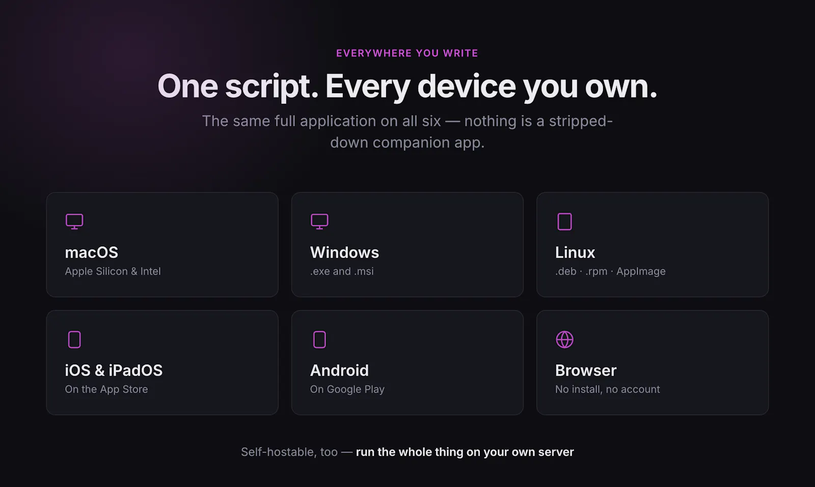 OpenDraft — Free Screenwriting Software screenshot 5