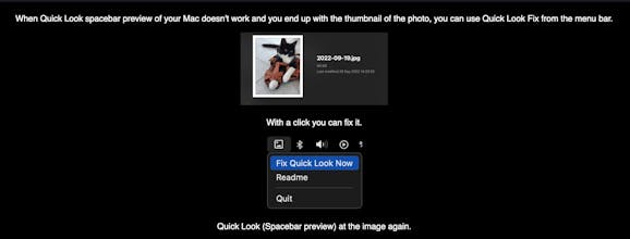 Quick Look Fix for Mac gallery image