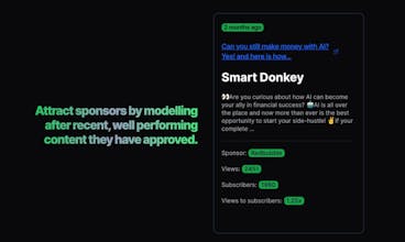 Sponsor Stream gallery image