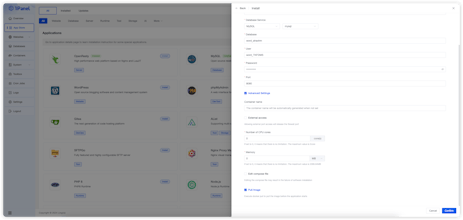 1Panel gallery image