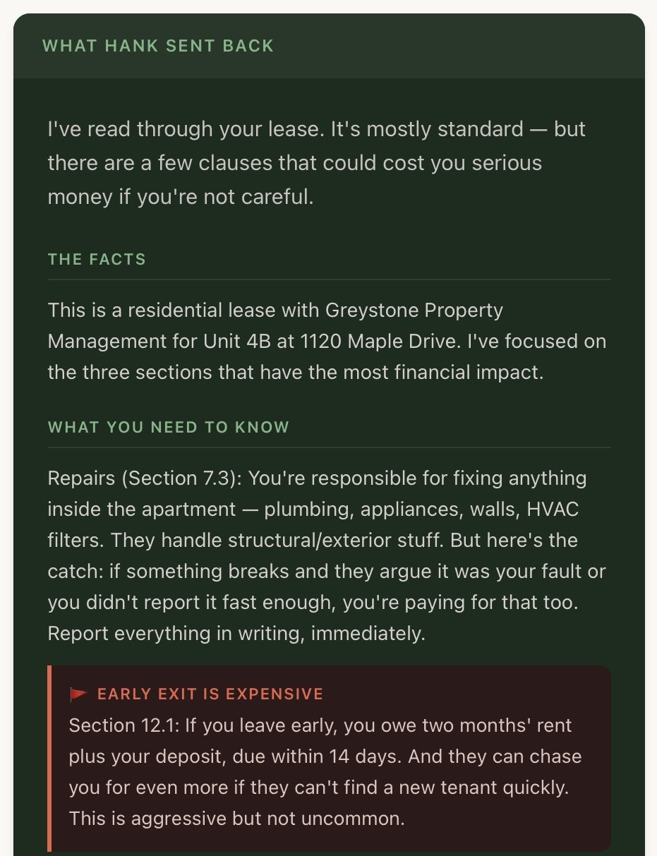 just ask Hank gallery image