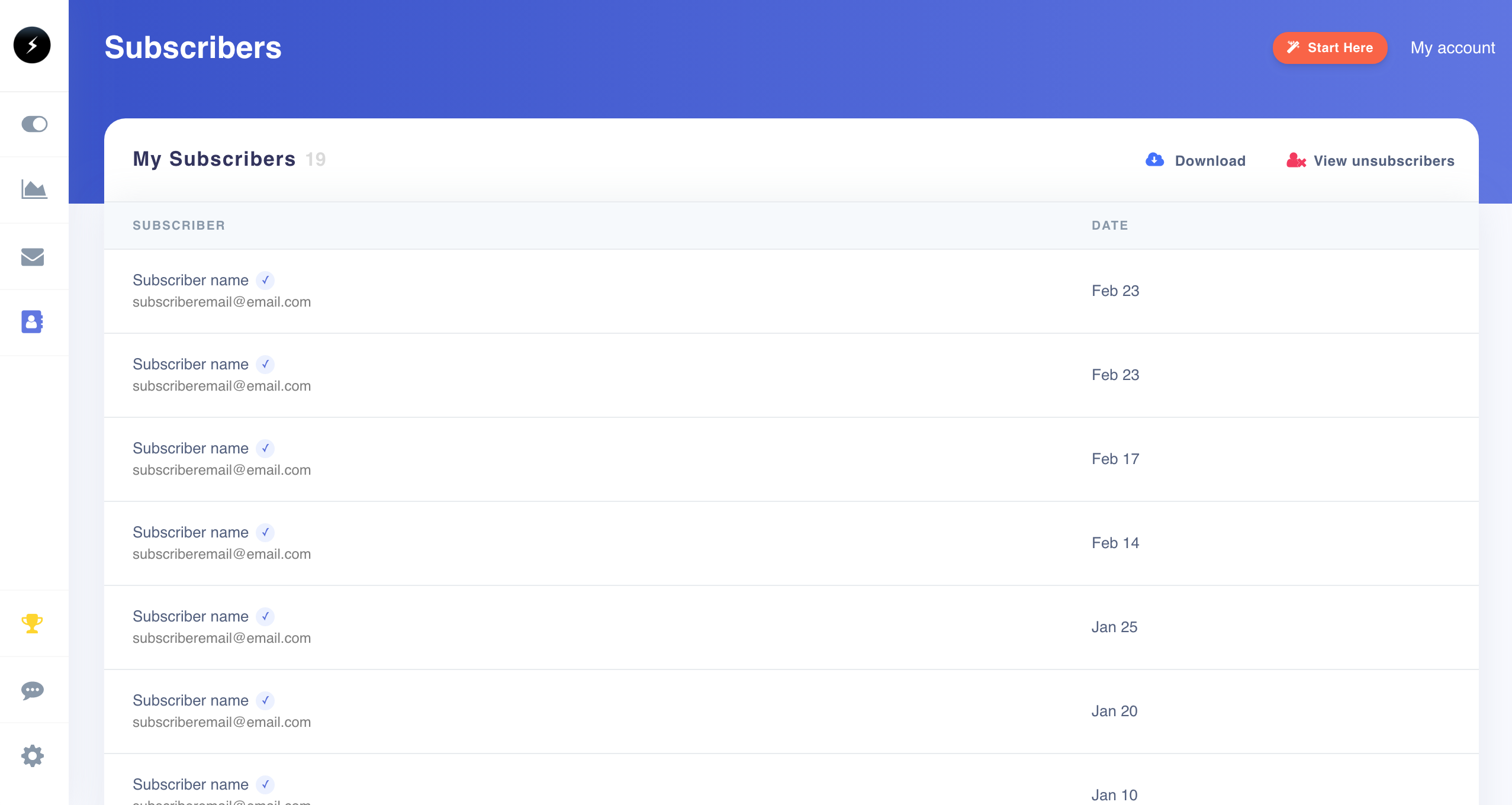 Slide to Subscribe gallery image