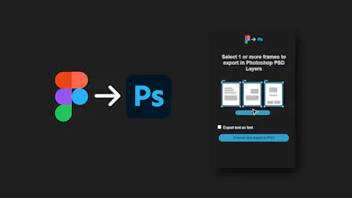 Figma to PSD Export Plugin gallery image