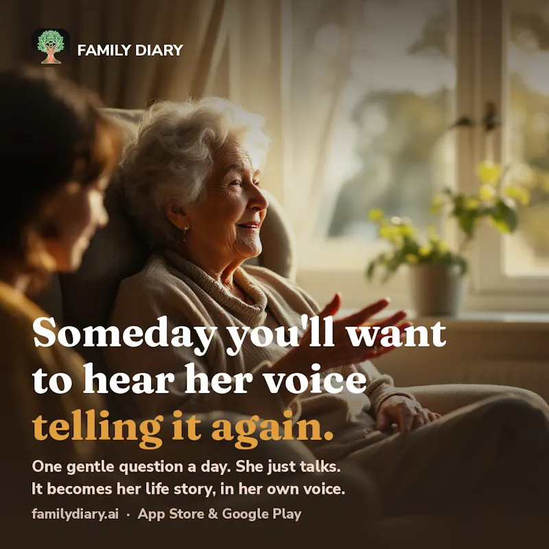 Family Diary: Voice Journal screenshot 2
