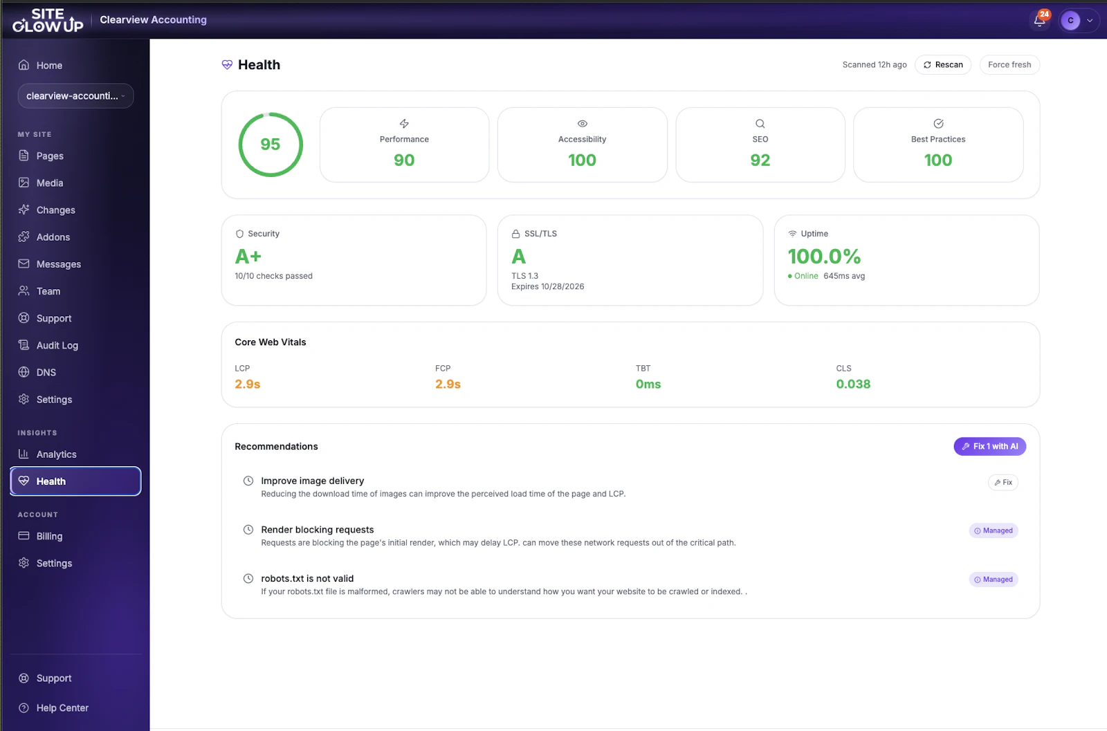 Hands Free Sites - Real Websites with AI screenshot 3
