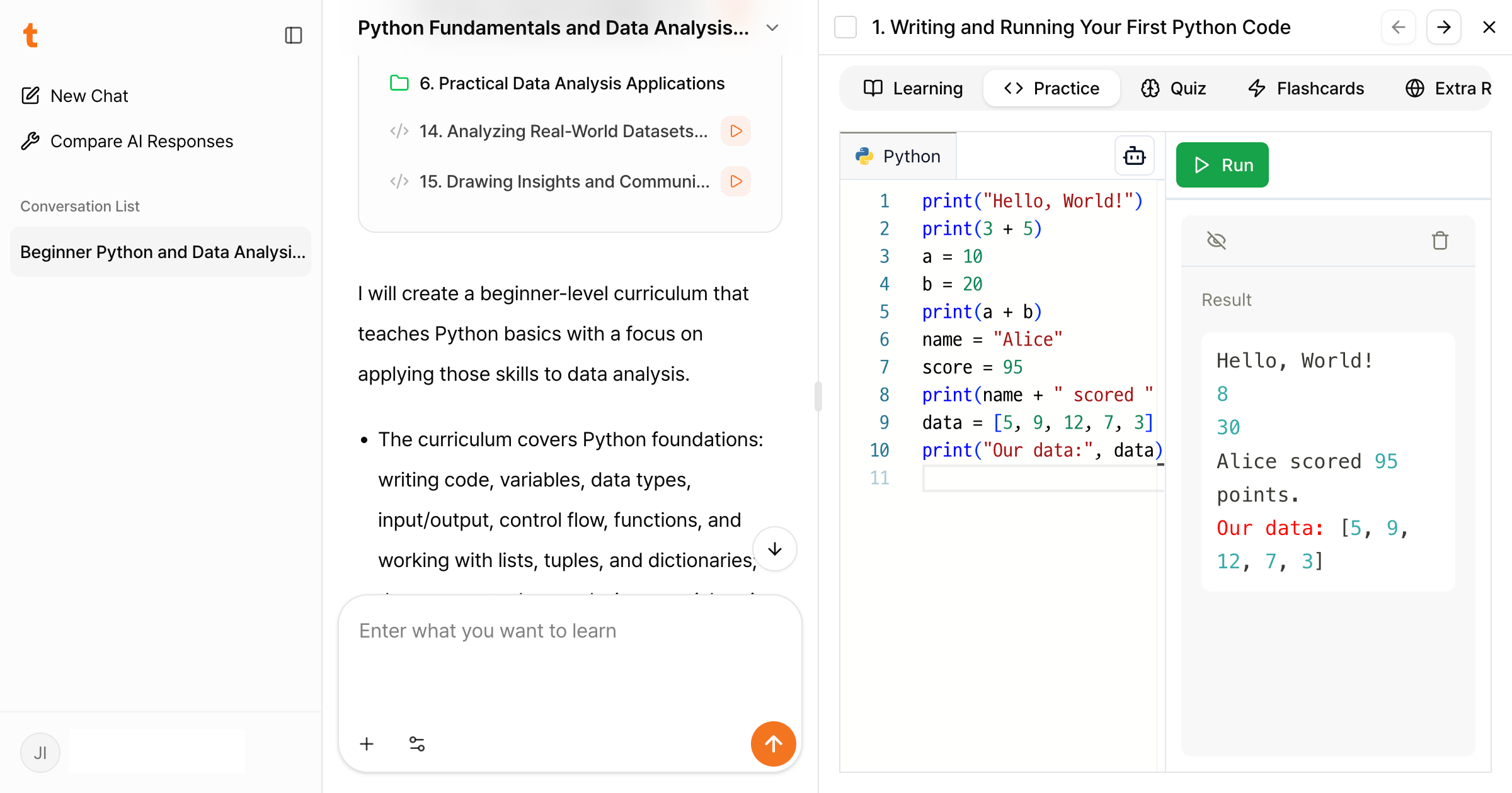 TutorCampus - Main product screenshot demonstrating key features and user interface