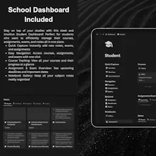 Minimal Notion Life Dashboard gallery image